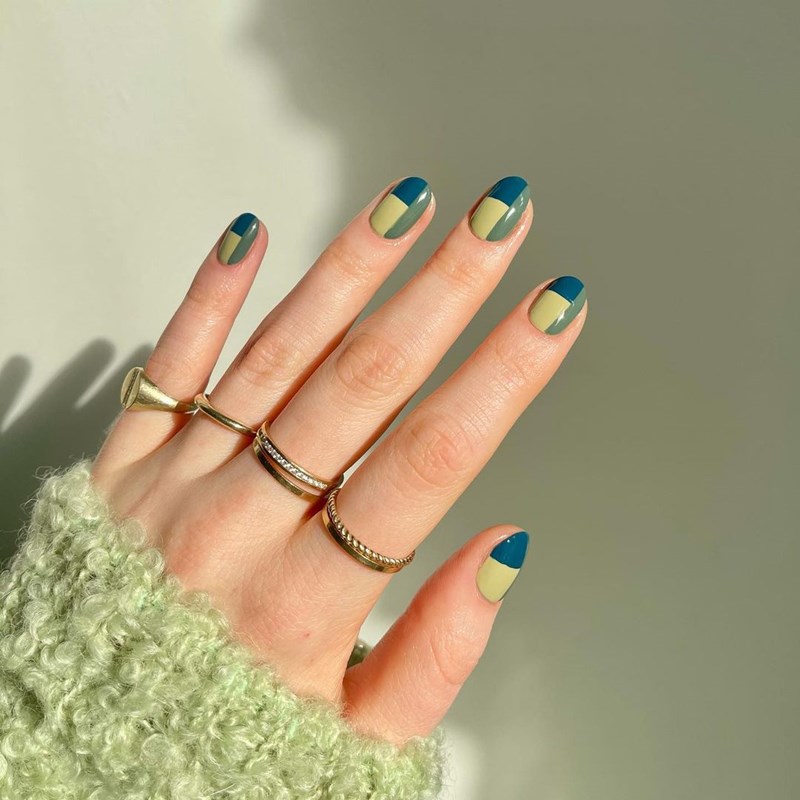 8 υπέροχα μανικιούρ για όσες έχουν βαρεθεί την μονοχρωμία - εικόνα 1