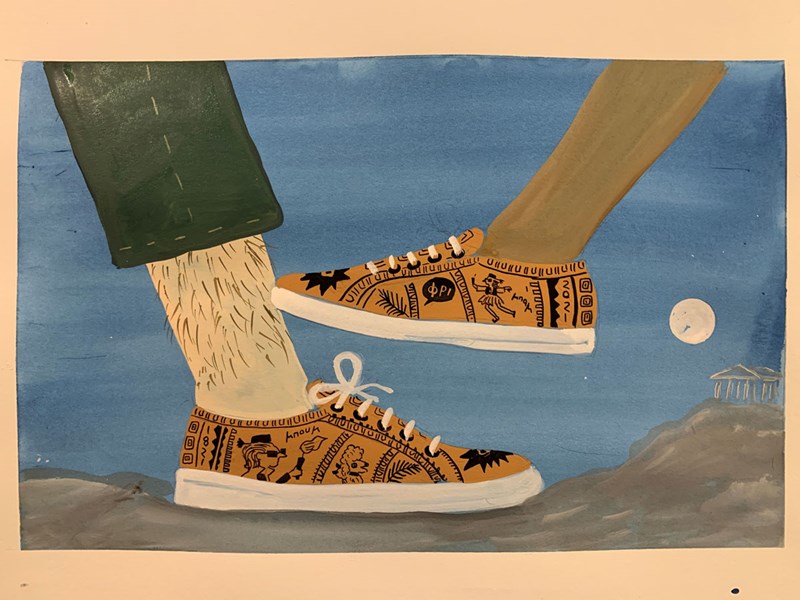 Kalogirou: Limited edition σχέδιο Superga X Konstantin Kakanias - εικόνα 1