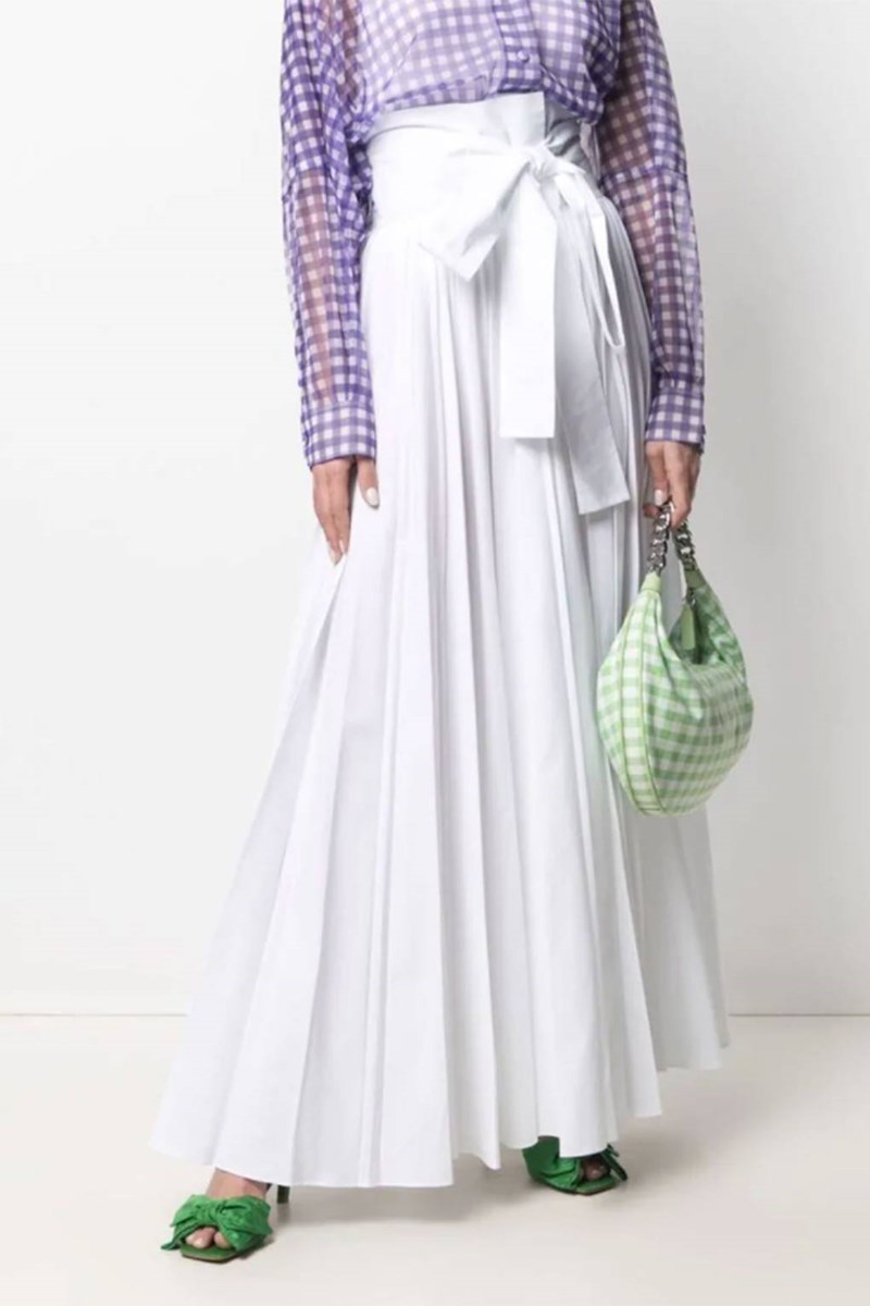 Πλισέ φούστα: 20 σχέδια για easy-chic, καλοκαιρινές εμφανίσεις που θα συζητηθούν - εικόνα 19