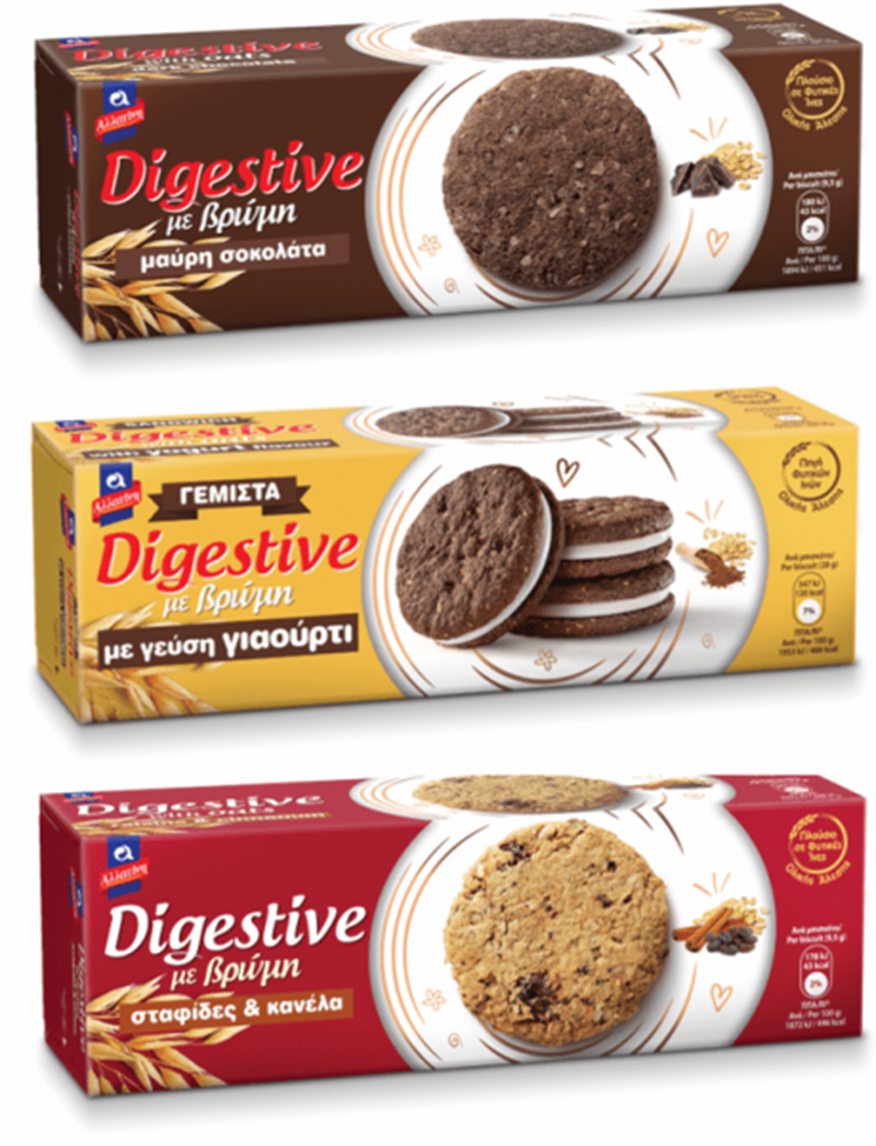 Νέα σειρά ΑΛΛΑΤΙΝΗ Digestive με Βρώμη - εικόνα 1