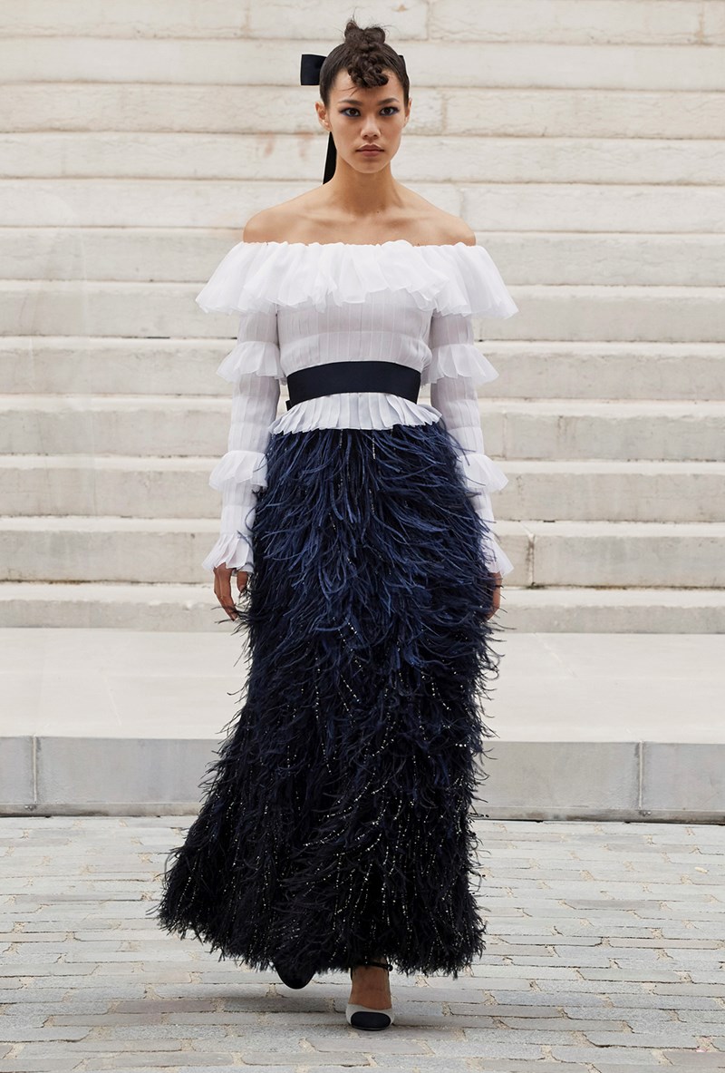 Chanel Couture AW21/22:  Μια ερωτική επιστολή στον ιμπρεσιονισμό - εικόνα 13