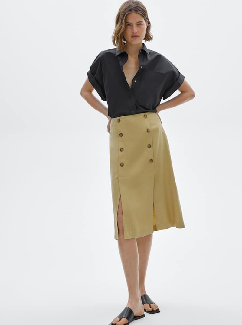 8 midi φούστες σε έκπτωση για να δημιουργήσεις τα πιο ανάλαφρα και stylish looks του καλοκαιριού - εικόνα 7