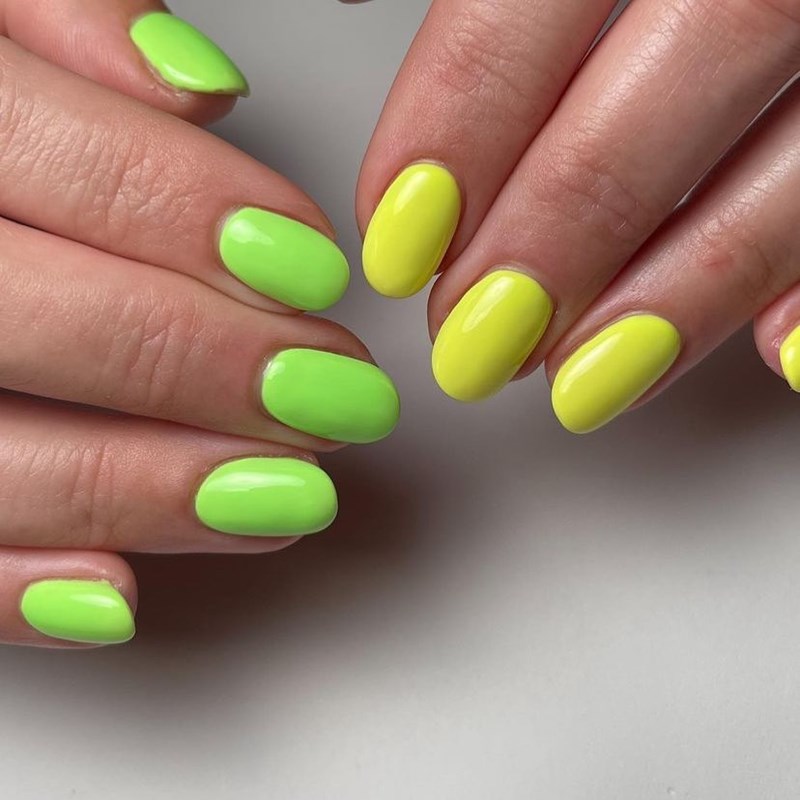 Neon μανικιούρ: Αυτή είναι η χρονιά του! - εικόνα 1
