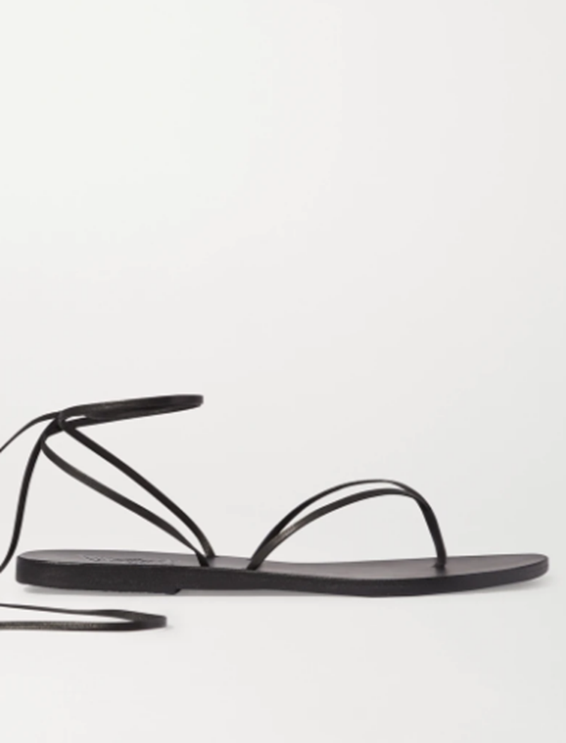 lace-up σανδάλι