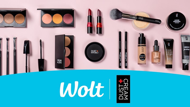 Η DUST+CREAM εγκαινιάζει τη συνεργασία της με τη Wolt - εικόνα 1