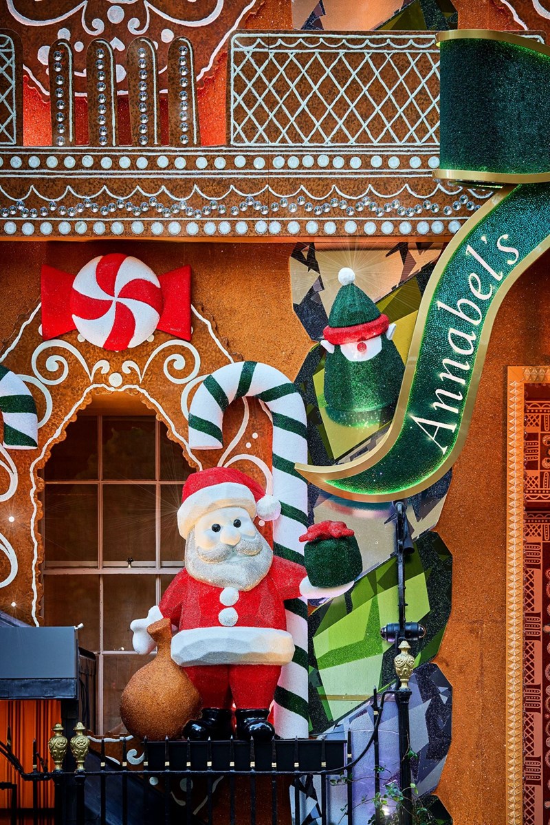 Swarovski x Annabel's: Αποκάλυψαν την μαγευτική πρόσοψη και είναι έτοιμοι να υποδεχτούν τα Χριστούγεννα - εικόνα 2