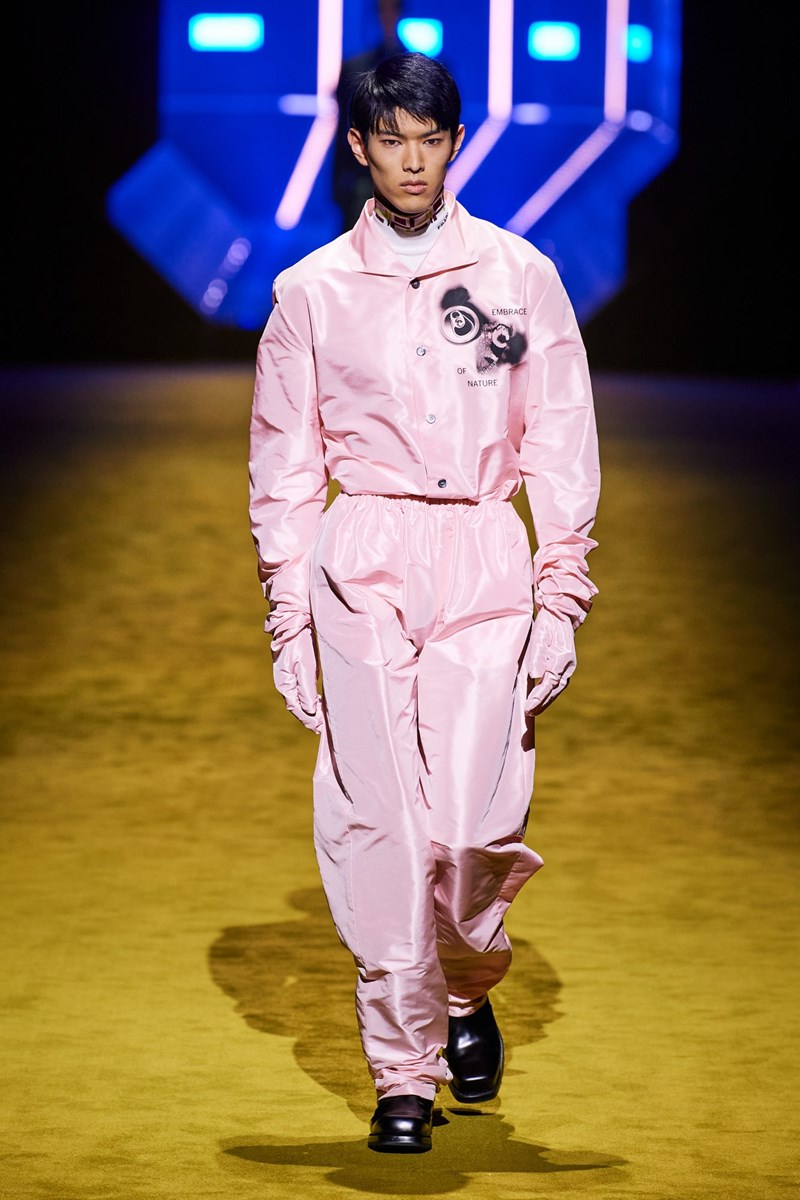 Men's Fashion Week AW22: Ο Jeff Goldblum και o Kyle MacLachlan περπάτησαν στο runway του οίκου Prada - εικόνα 3