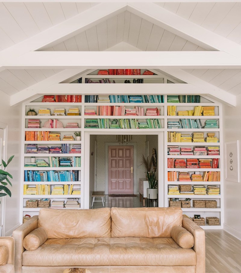 10 ιδέες για να έχεις την πιο όμορφη βιβλιοθήκη στο σπίτι σου. Όλοι εκεί με αυτήν θα κολλήσουν - εικόνα 7