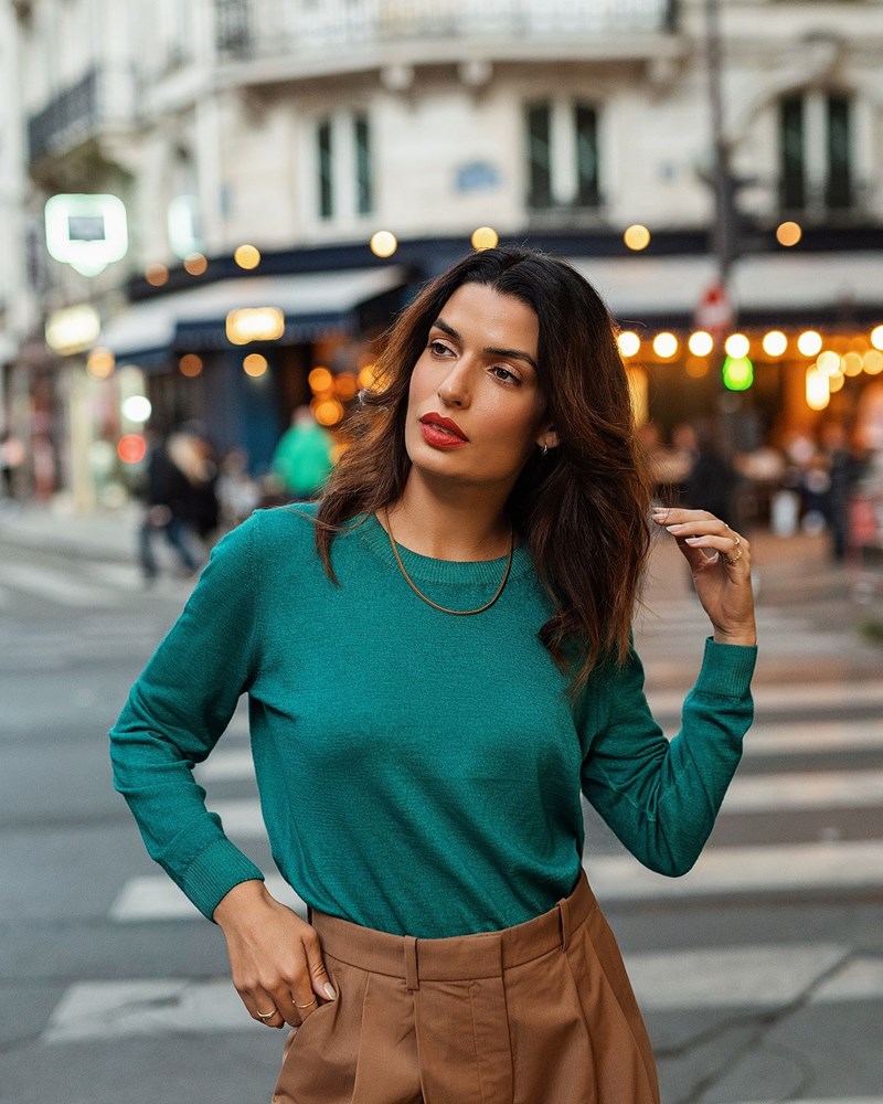 Chiara Ferragni και Τόνια Σωτηροπούλου φορούν με μοναδικό τρόπο Falconeri από τη συλλογή Ultrafine Cashmere FW22 - εικόνα 3