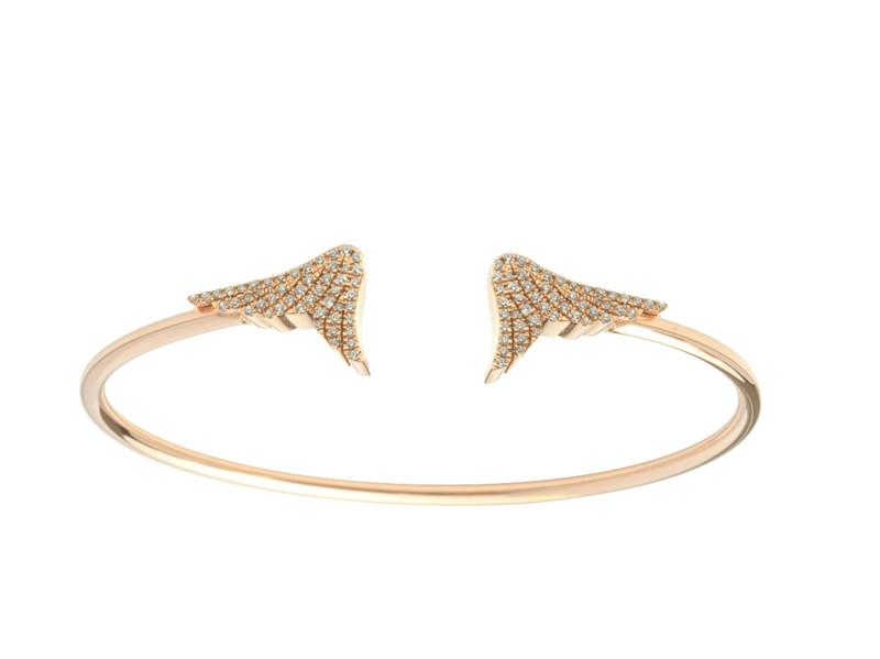 Η νέα σειρά του οίκου Kassis "Τhe Wing Bangles Collection" αναγάγει την ελευθερία σε σύμβολο που εμπνέει - εικόνα 1