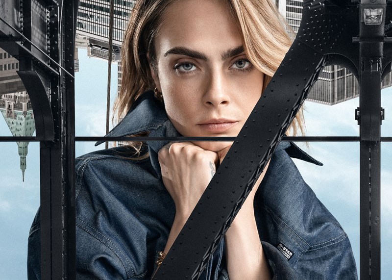 Η χειμωνιάτικη συλλογή G-Star επιστρέφει δυναμικά  με πρωταγωνίστρια την επαναστατική Cara Delevingne. - εικόνα 1