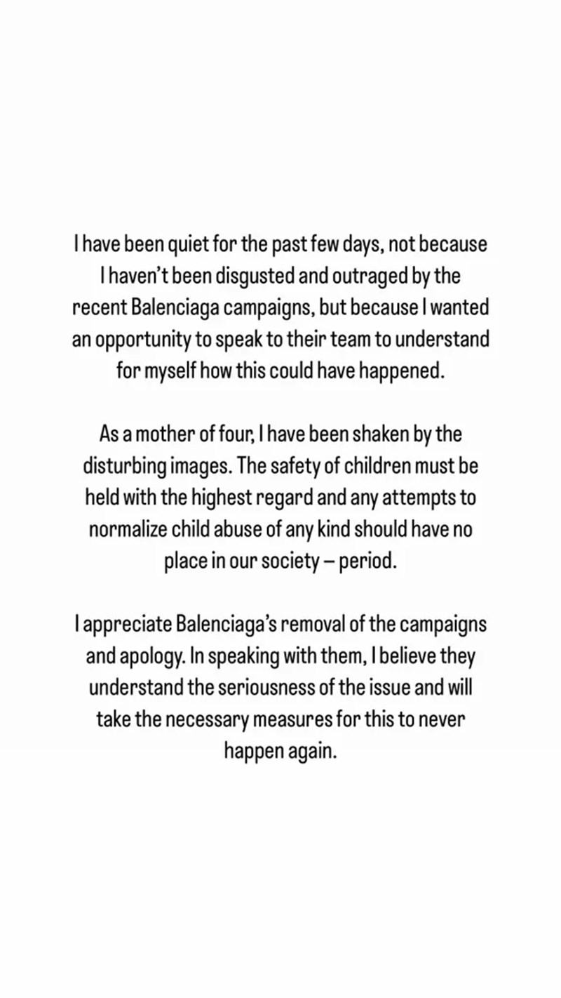 Balenciaga: Το χρονικό της "πτώσης" μετά από την επίμαχη καμπάνια με ανήλικα παιδιά - εικόνα 4