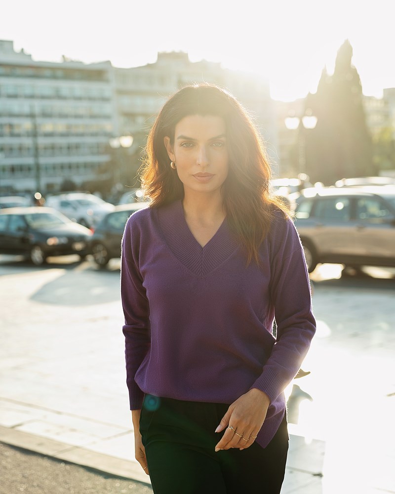 Chiara Ferragni και Τόνια Σωτηροπούλου λαμπερές με Falconeri από τη συλλογή Ultrafine Cashmere FW22 - εικόνα 3