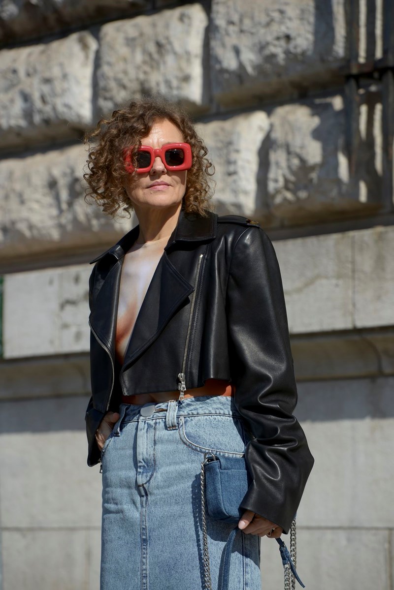 Πώς να φορέσεις το cropped δερμάτινο τζάκετ σαν rock n’ roll queen - εικόνα 2