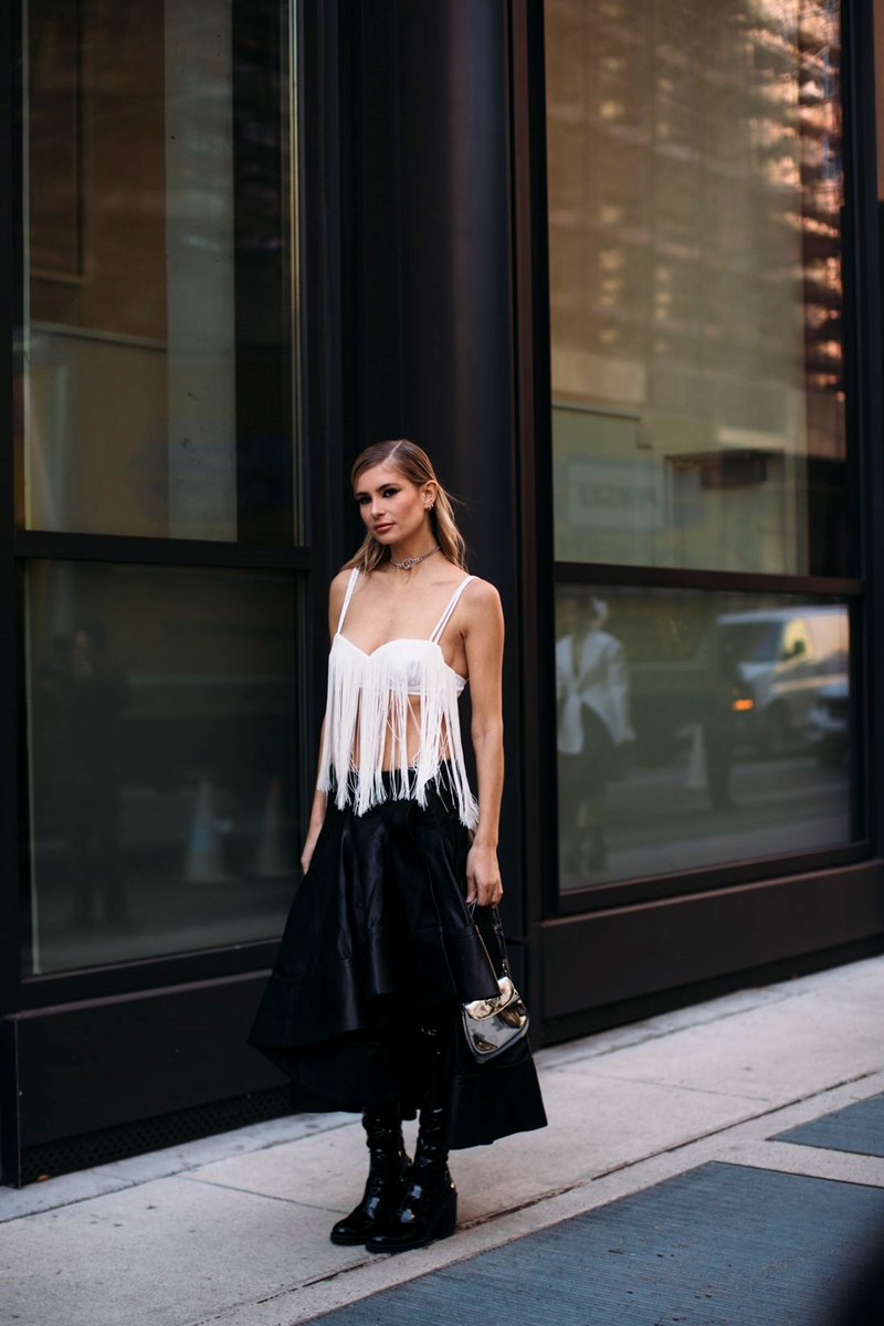 Τα καλύτερα street style looks που ξεχωρίσαμε από την εβδομάδα μόδας της Νέας Υόρκης - εικόνα 7