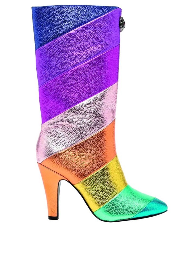 Rainbow euphoria: Οι ρίγες του ουράνιου τόξου τυλίγουν φορέματα, πλεκτά και αξεσουάρ - εικόνα 7