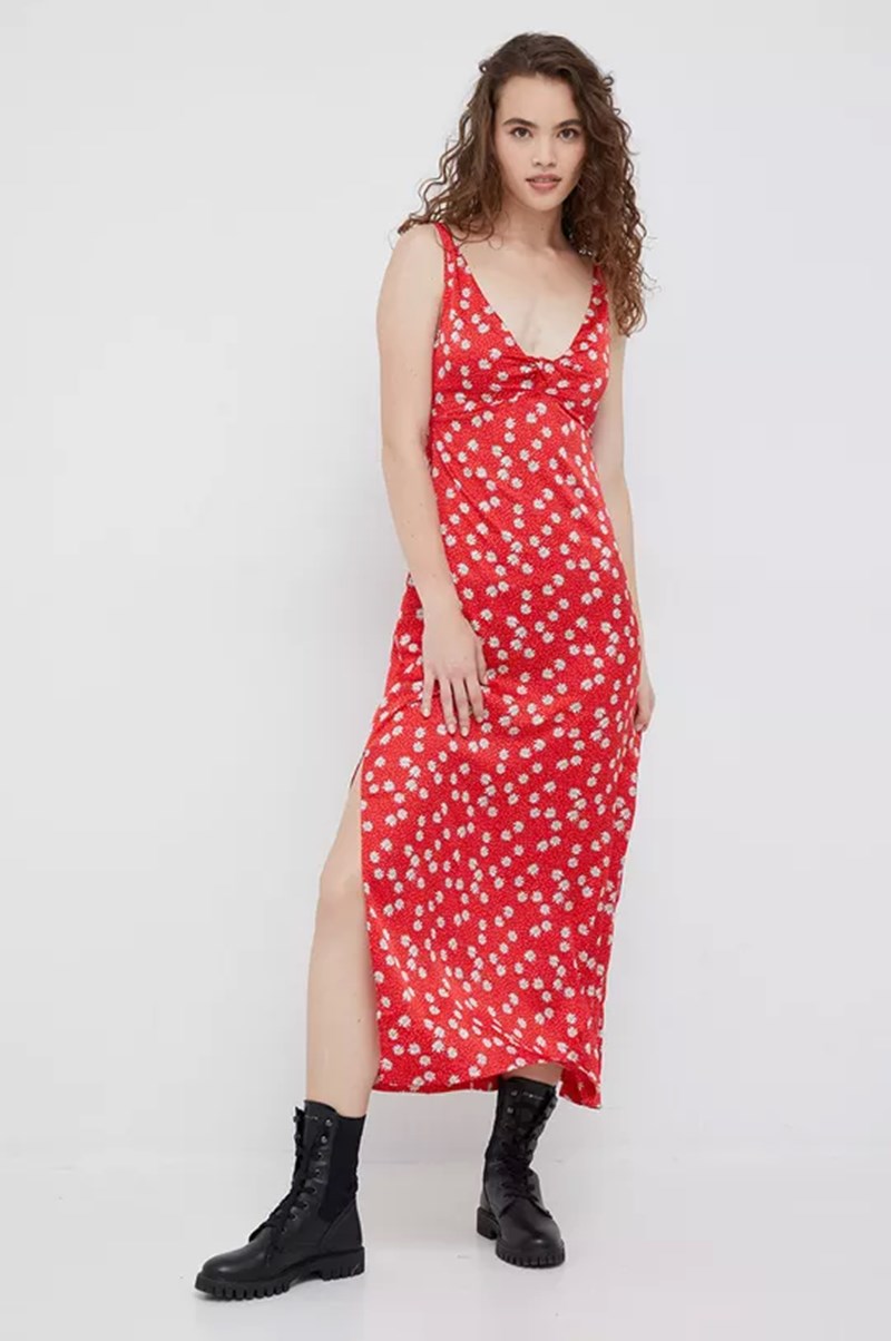 kokkino_floral_forema_maxi_pepe_jeans