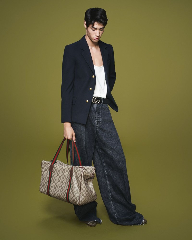 Gucci FW 2023: Η νέα καμπάνια οραματίζεται τα αναβαθμισμένα φθινοπωρινά looks και επανασυστήνει την ιστορική τσάντα Horsebit Chain - εικόνα 3