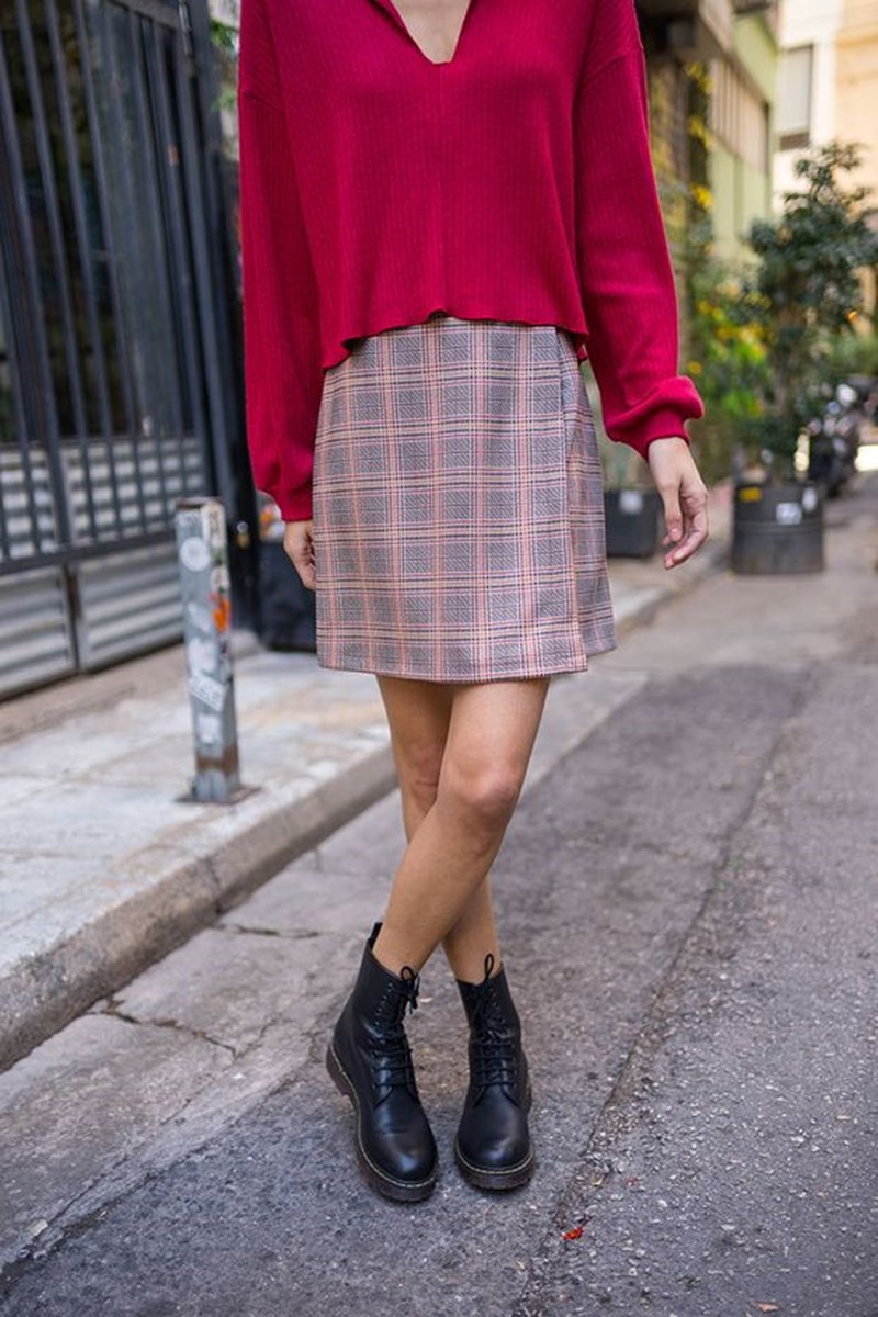 Trend alert: 10 καρό μίνι φούστες για να απογειώσεις την τάση - εικόνα 4