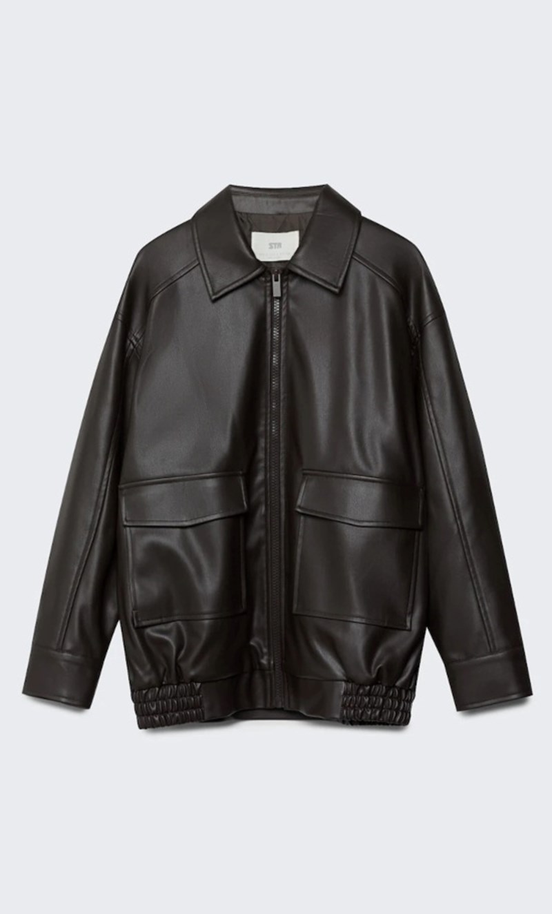 Αυτό είναι το οικονομικό δερμάτινο jacket που δεν θα βγάλεις απο πάνω σου όλο το φθινόπωρο - εικόνα 2