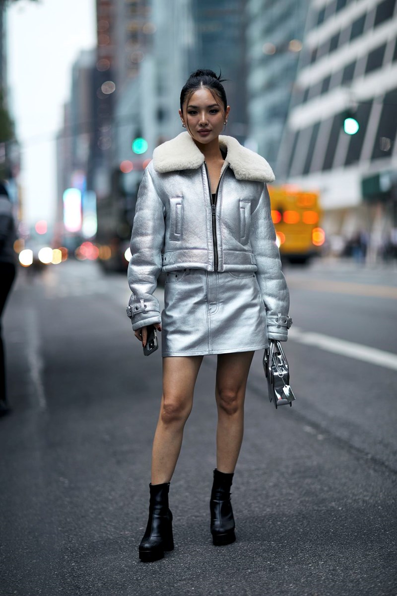 NYFW SS24: Οι πρώτες εικόνες από το street style στην Εβδομάδα Μόδας της Νέας Υόρκης - εικόνα 9