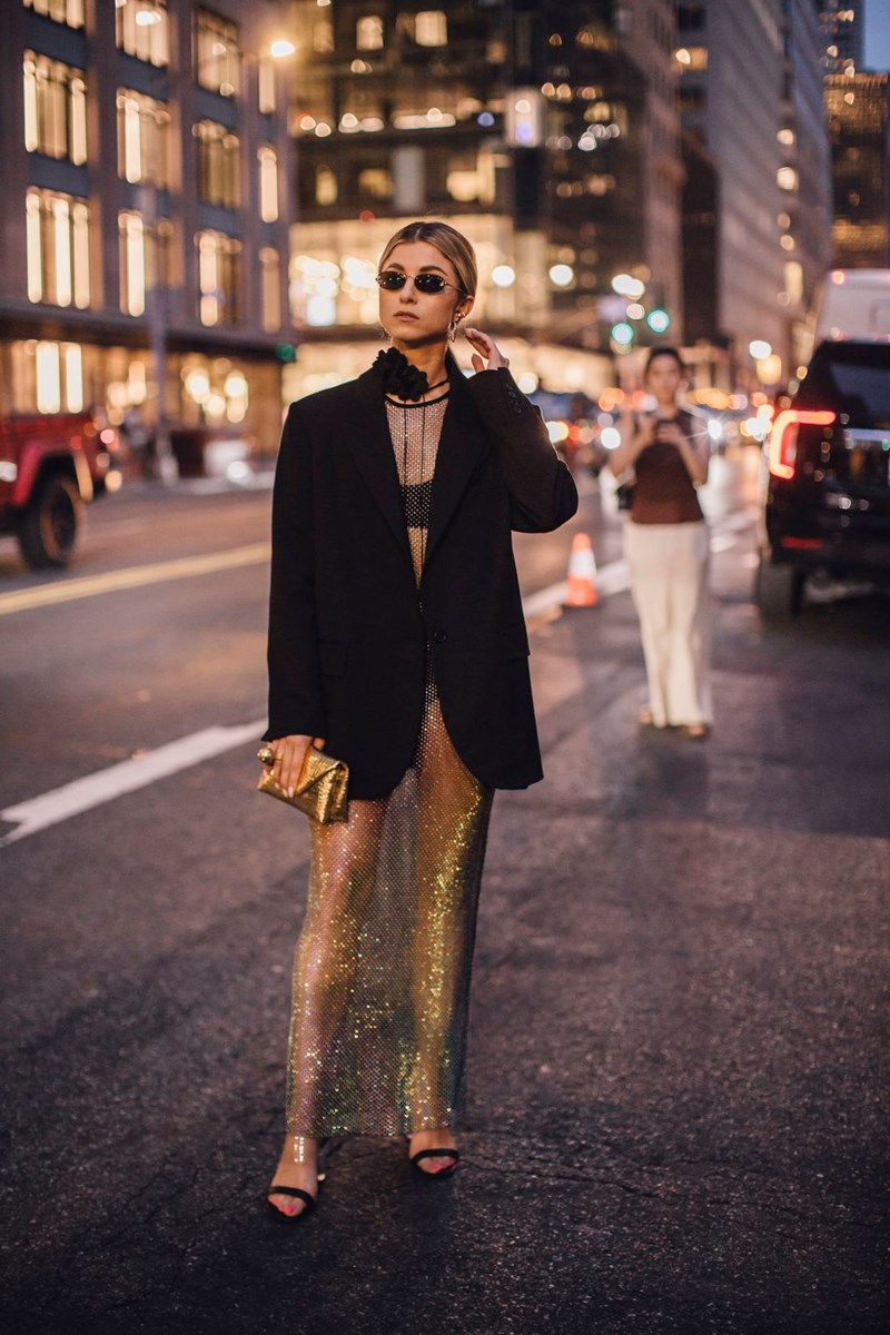 NYFW SS24: Οι πρώτες εικόνες από το street style στην Εβδομάδα Μόδας της Νέας Υόρκης - εικόνα 6