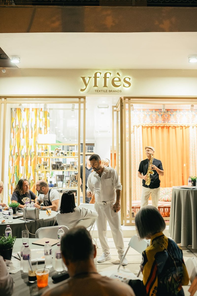 yffés Textile Brands: Η ενδιαφέρουσα παρουσίαση με τα νέα προϊόντα για τη διακόσμηση εσωτερικών και εξωτερικών χώρων - εικόνα 1