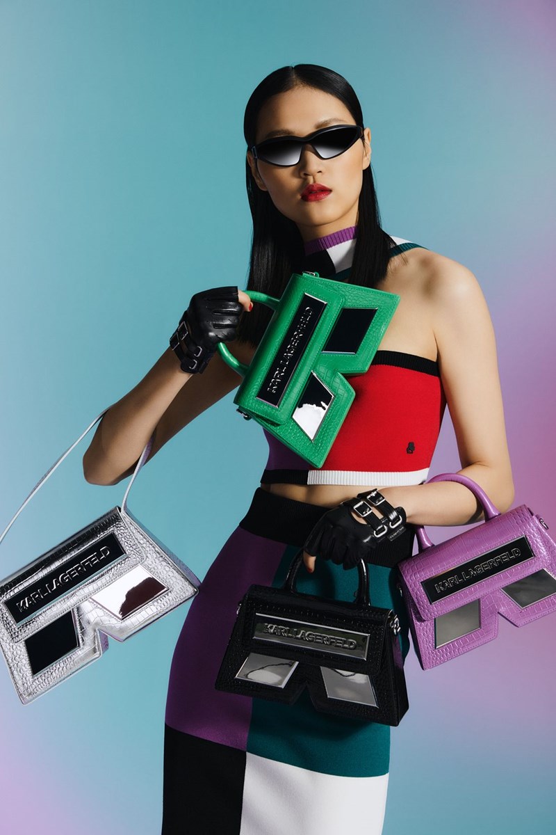 Technicolor Karl: Στη νέα φθινοπωρινή συλλογή του Karl Lagerfeld αναβιώνουν τα πολύχρωμα '80s - εικόνα 3