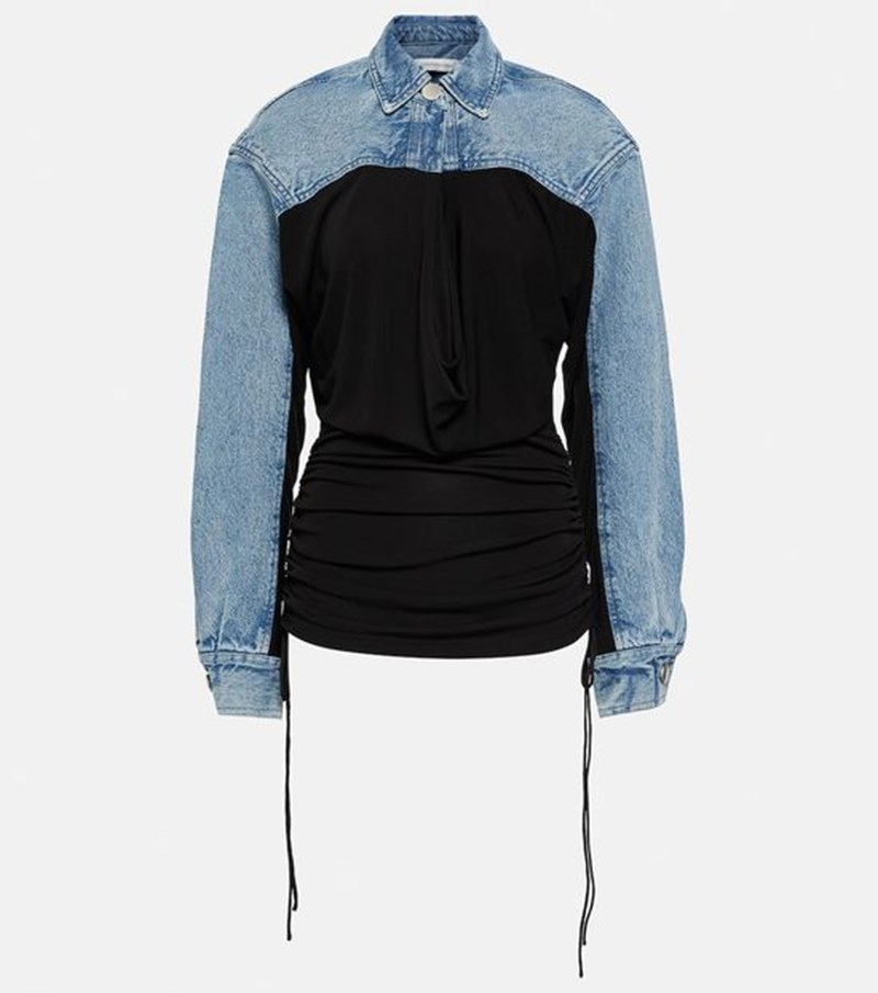 Denim on denim: Κάνε mix & match και απογείωσε το trend με τα denim κομμάτια που σου προτείνουμε - εικόνα 13