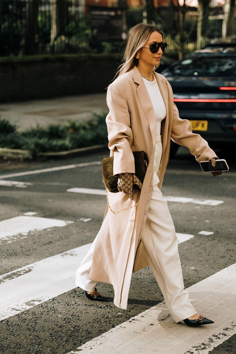 LFW FW24: Η τάση που κυριάρχησε στις street style εμφανίσεις στην Εβδομάδα Μόδας του Λονδίνου - εικόνα 12