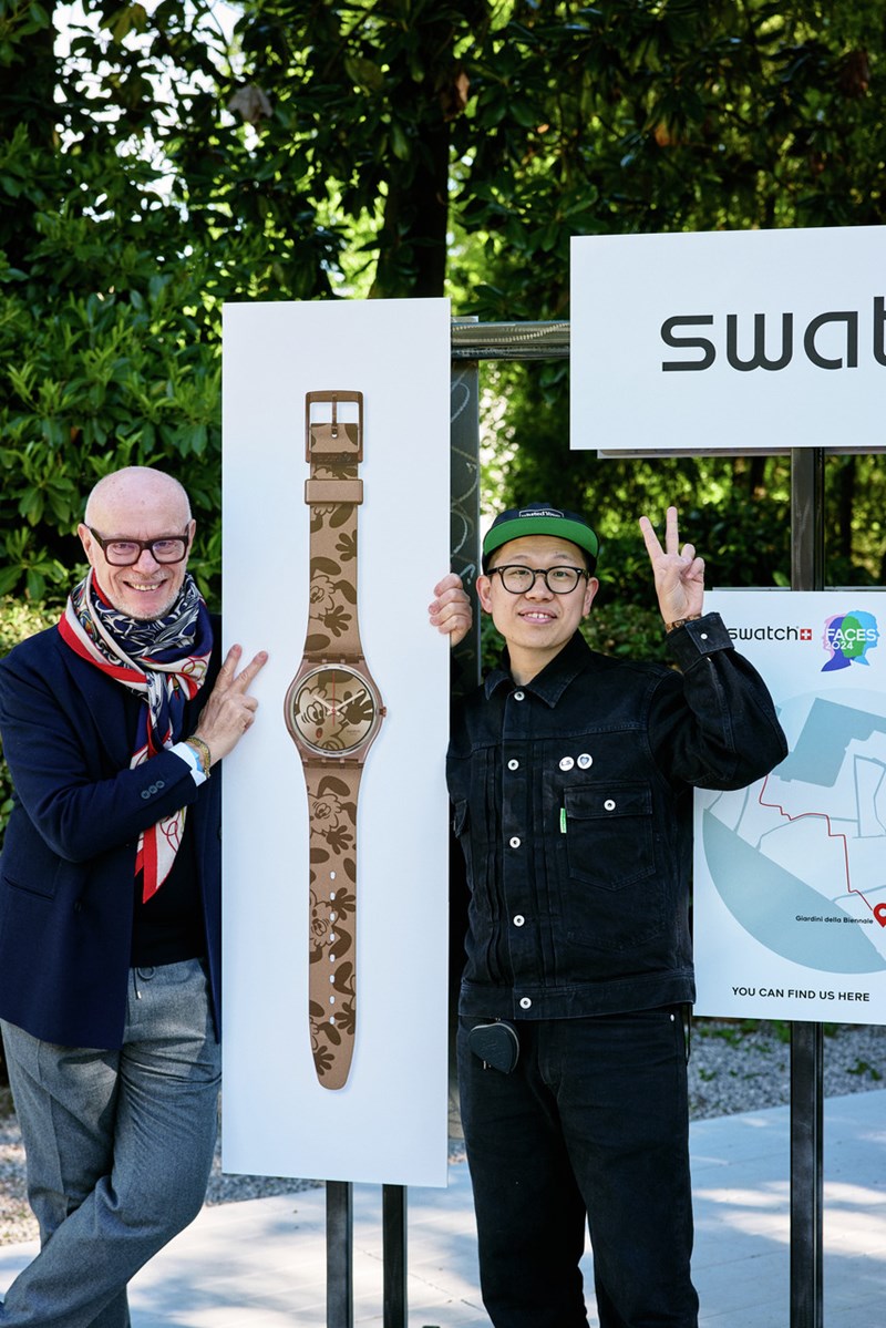 SWATCH X VERDY: Η Swatch παρουσιάζει τη νέα συνεργασία με τον διάσημο Ιάπωνα γραφίστα στην Biennale Arte 2024 - εικόνα 1
