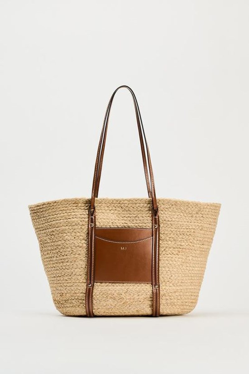 4 ψάθινες τσάντες από ZARA που θα κρατάς καθ' όλη τη διάρκεια των διακοπών σου - εικόνα 2