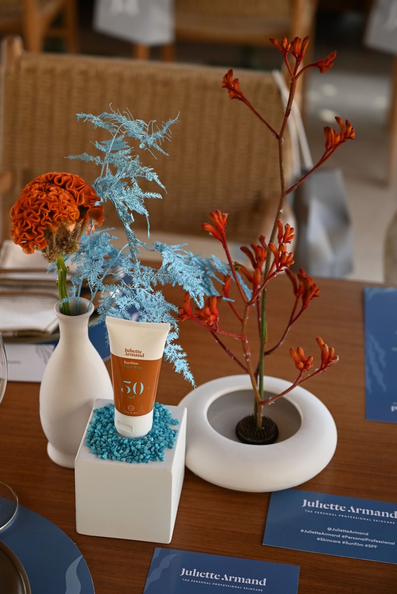 Η Juliette Armand παρουσίασε την σειρά αντηλιακών της Sunfilm - εικόνα 1