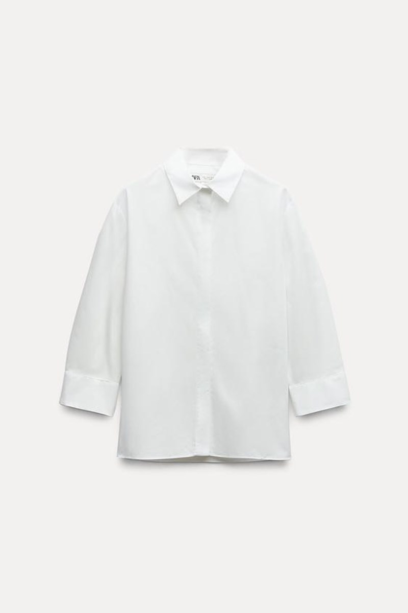 5 πουκάμισα από ZARA που δεν κοστίζουν παραπάνω από 16 ευρώ και θα φοράς non stop στο νησί - εικόνα 2