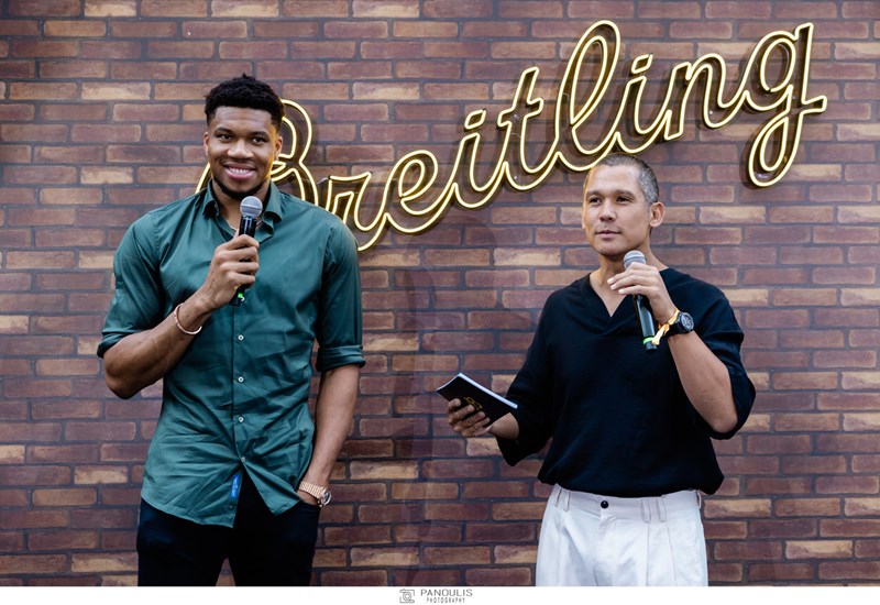 Breitling: Με ένα εντυπωσιακό street party γιόρτασε ο Γιάννης Αντετοκούνμπο το Chronomat που φέρει την υπογραφή του - εικόνα 1