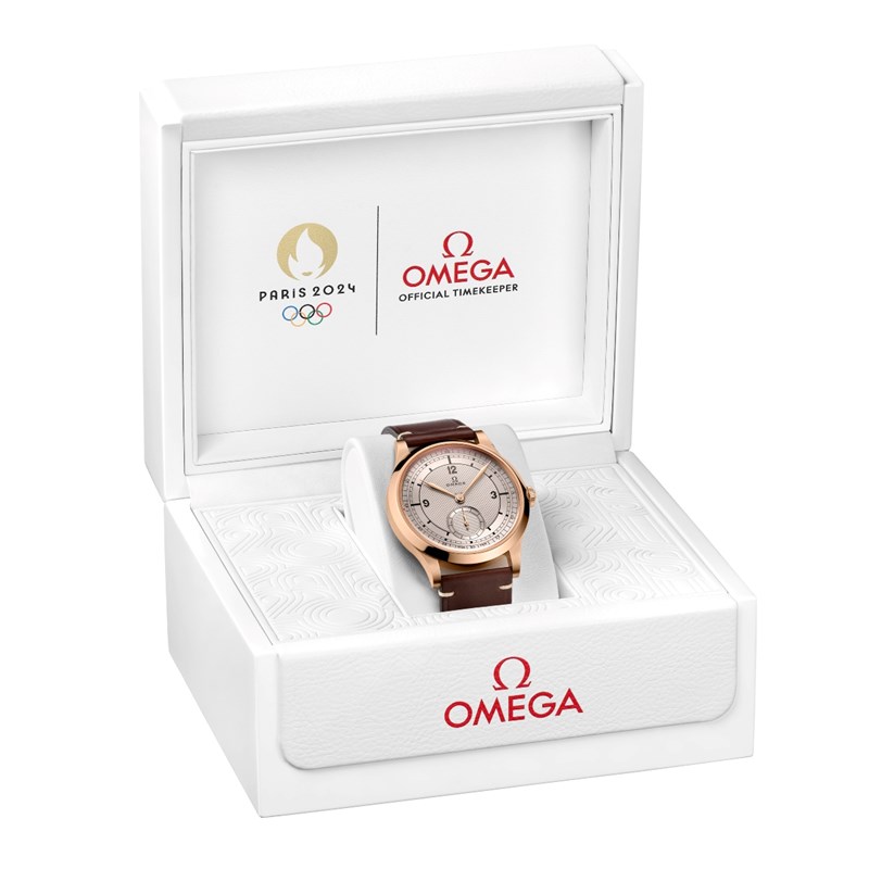 Το Paris 2024 Bronze Gold Edition της OMEGA αποτίνει φόρο τιμής στη δόξα των Ολυμπιακών Αγώνων - εικόνα 1