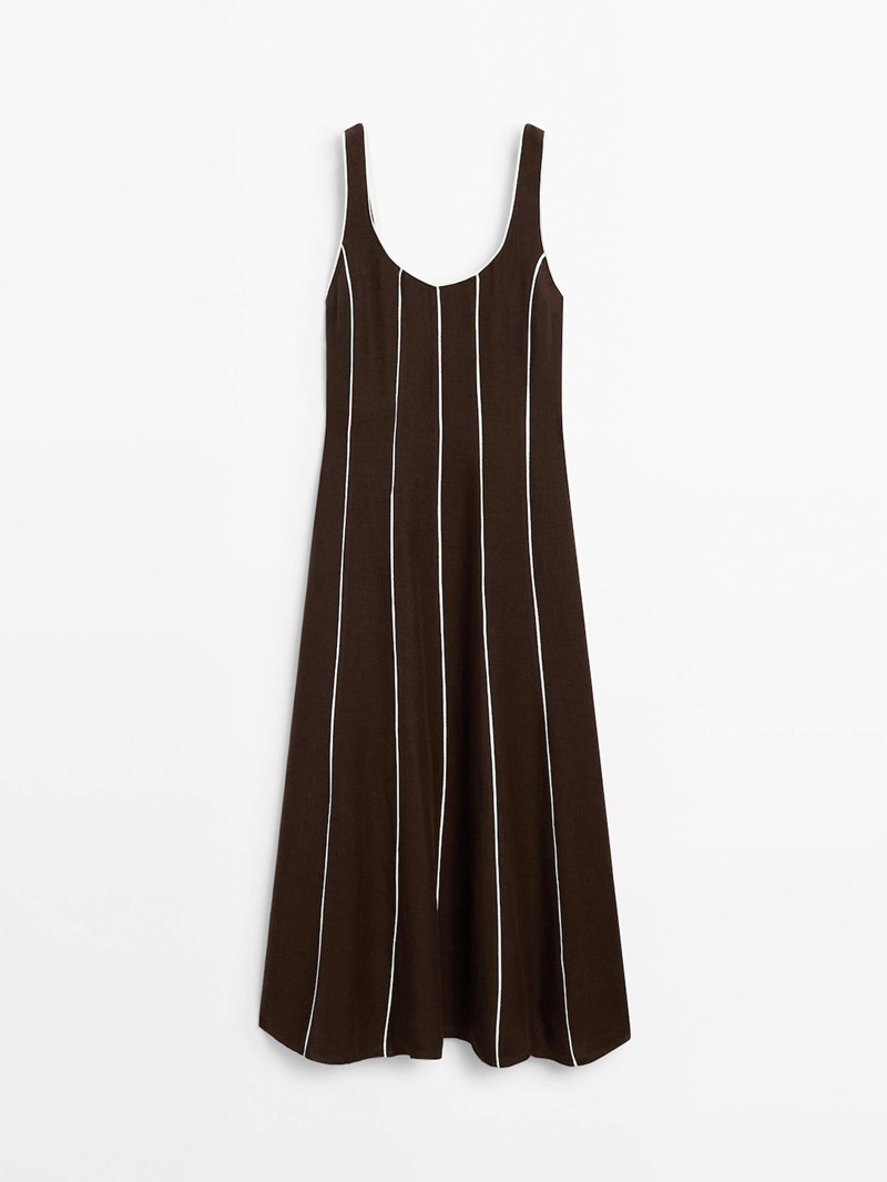 10 μακριά φορέματα από Massimo Dutti που αποπνέουν απροσποίητη πολυτέλεια - εικόνα 8