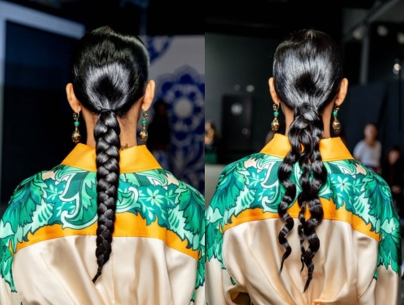 Milan Fashion Week: Όλα τα μυστικά πίσω από την εντυπωσιακή πλεξούδα που είδαμε στο show Etro SS25 - εικόνα 3