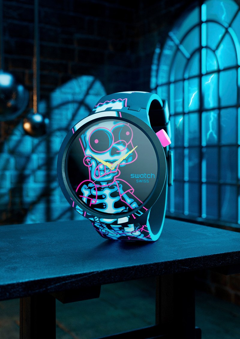 H Swatch γιορτάζει το Halloween και ανεβάζει την ένταση στο χρώμα για την Día de los Muertos - εικόνα 1