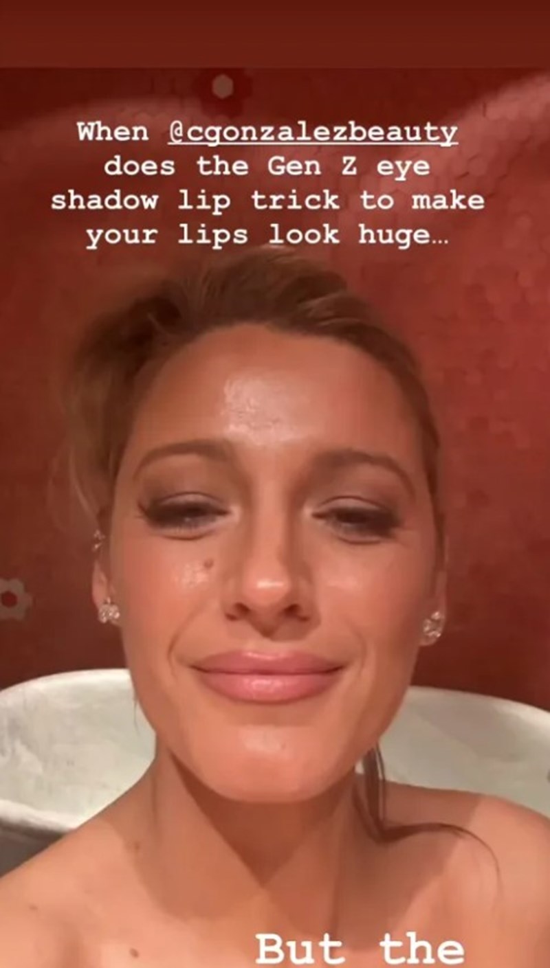 To tip που έκανε τα χείλη της Blake Lively να δείχνουν πιο juicy - εικόνα 1