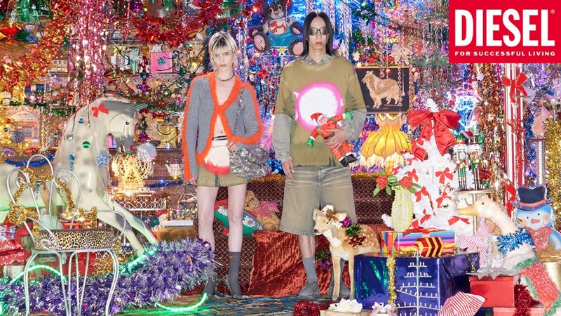 Η Diesel μάς προτείνει να παραδοθούμε στην υπερβολή της εορταστικής περιόδου - εικόνα 1
