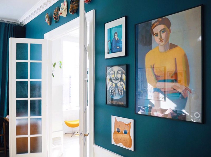 Ένα διαμέρισμα που θα σε κάνει να ερωτευθείς το μπλε - εικόνα 7