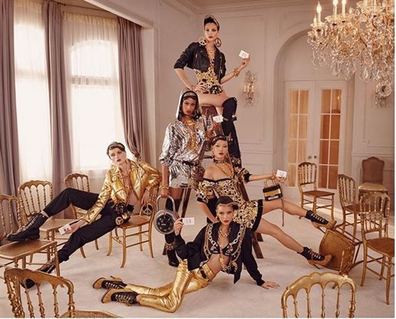 First Look: Η Gigi Hadid με Moschino x H&M - εικόνα 1