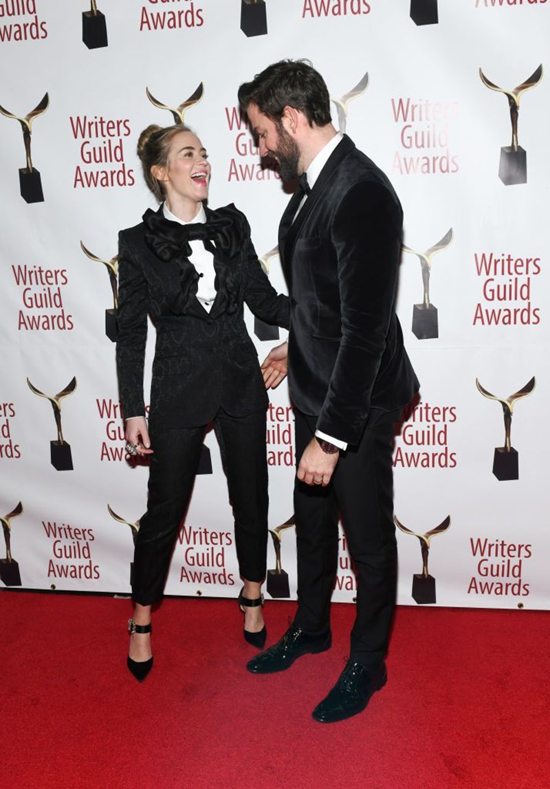 Το twinning look της Emily Blunt και του John Krasinski - εικόνα 2