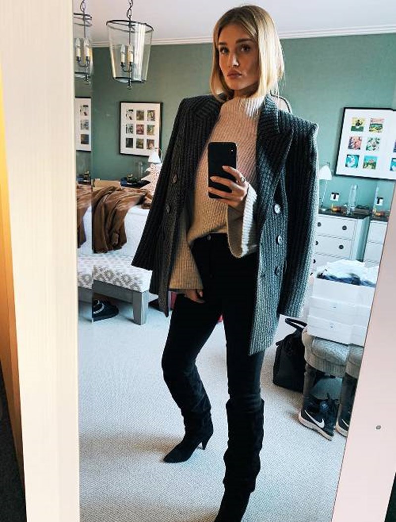 H Rosie Huntington ξέρει από καθημερινό chic στυλ - εικόνα 1