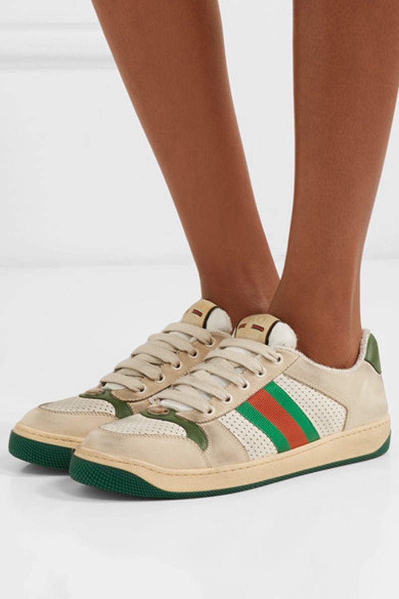 Δεν φαντάζεσαι πόσο κοστίζουν τα "παλιωμένα" sneakers του οίκου Gucci - εικόνα 1