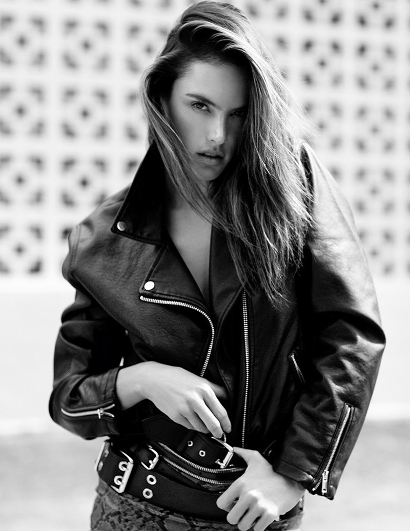 Style Queen:Η Alessandra Ambrosio ροκάρει για το ELLE - εικόνα 2