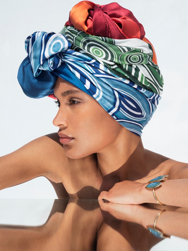 6 διαφορετικοί τρόποι να φορέσετε το μεταξωτό φουλάρι - εικόνα 5