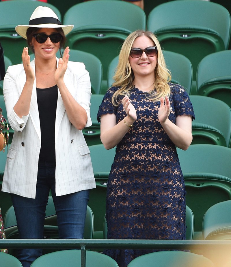 Kate Middleton & Meghan Markle: Υπέρκομψες στο Wimbledon - εικόνα 2