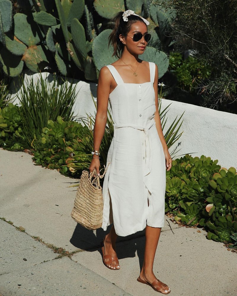 15 λινά φορέματα που δεν θα αποχωρίζεσαι φέτος - εικόνα 1